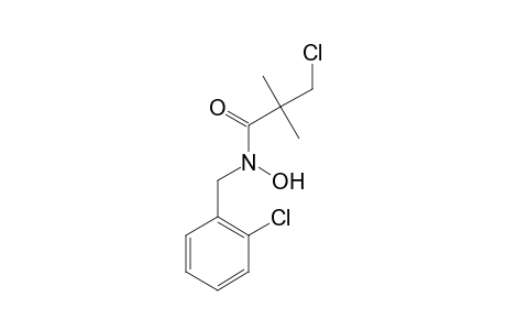 Propanamide, 3-chloro-N-[(2-chlorophenyl)methyl]-N-hydroxy-2,2-dimethyl-