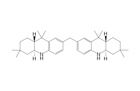 trans-Bis(6,6,9,9-Tetramethy-5,6,7,8,8a,9,10,10a-octahydroacridin-2-yl)methane