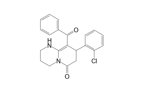 5-Oxo-3-(2'-chlorophenyl)-2-benzoyl-6,10-diazabicyclo[4.4.0]dec-1-ene
