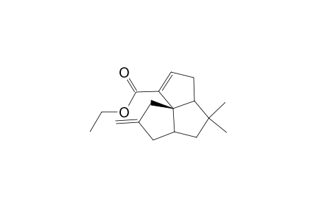 (5.beta.,8.alpha.)-2.alpha.,2.beta.-dimethyl-9-carbethoxy-6-methylenetricyclo[6.3.0.0(4,8)]undec-9-ene