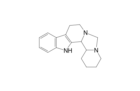 (+)-threo-1,2,3,4,4a,4b,5a,5b,6,7-Decahydro-5H-pyrido-[1',2':5,1]-imidazo[3,4-a]-beta-carboline
