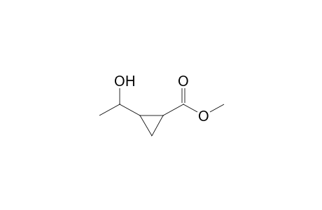 Methyl 2-(1'-hydroxyethyl)cyclopropane-1-carboxylate