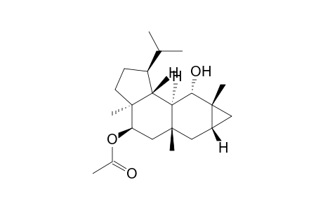 9.alpha.-Acetoxy-2.beta.-hydroxyverrucosane