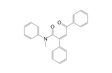(2Z)-N-methyl-4-oxo-N,2,4-triphenyl-2-butenamide