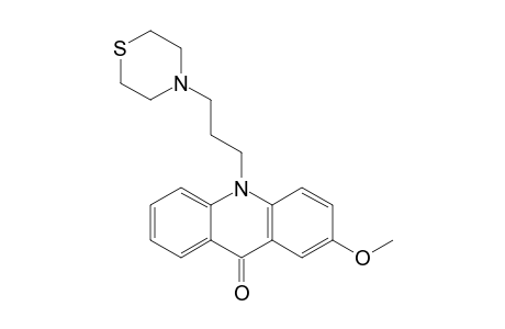 10-(3'-N-THIOMORPHOLINOPROPYL)-2-METHOXYACRIDONE