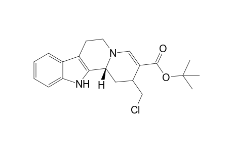 17,18-Dinorcorynan-19-oic acid, 16-chloro-20,21-didehydro-, 1,1-dimethylethyl ester, (3.beta.)-(.+-.)-