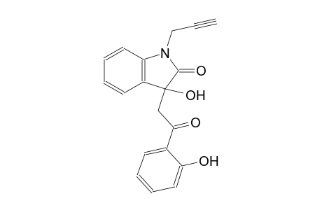 3-hydroxy-3-[2-(2-hydroxyphenyl)-2-oxoethyl]-1-(2-propynyl)-1,3-dihydro-2H-indol-2-one