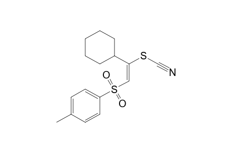 thiocyanic acid, trans-[1-cyclohexyl-2-(p-tolylsulfonyl)vinyl] ester
