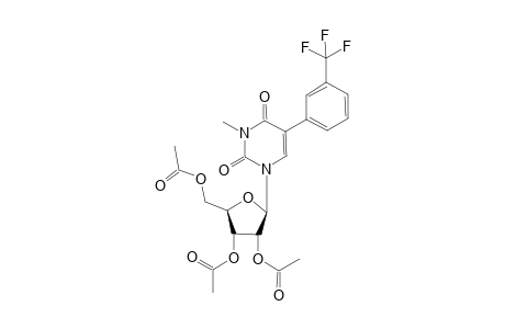 3-Methyl 5-[(3-trifluoromethyl)phenyl]-2',3',5'-Tri-O-acetyluridine