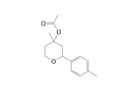 cis-[4-methyl-2-(p-tolyl)tetrahydropyran-4-yl] acetate