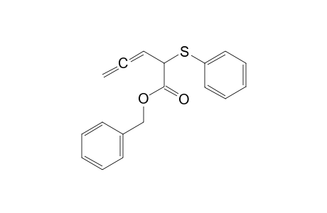 Benzyl 2-(phenylthio)penta-3,4-dienoate