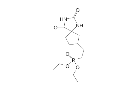 cis/trans-Diethyl 8-(2,4-Diaza-1,3-dioxospiro[4,4]nonyl)ethanephosphate