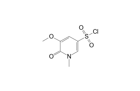 5-Methoxy-1-methyl-6-oxo-1,6-dihydropyridine-3-sulfonyl chloride