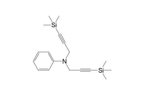 N,N-bis(3-trimethylsilylprop-2-ynyl)aniline