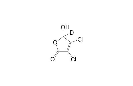 5-Deuterio-5-hydroxy-3,4-dichloro-2,5-dihydro-2-furanone