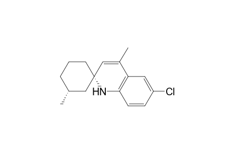 (1S,3R)-6'-Chloro-3,4'-dimethylspiro[cyclohexane-1,2'-(1'H)-quinoline]