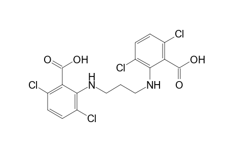 Benzoic acid, 2,2'-(1,3-propanediyldiimino)bis[3,6-dichloro-