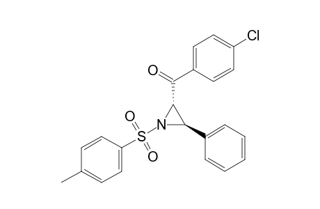 (2S,3R)-2-(4-Chlorobenzoyl)-3-phenyl-1-(4-toluenesulfonyl)aziridine