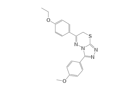 6-(4-ethoxyphenyl)-3-(4-methoxyphenyl)-7H-[1,2,4]triazolo[3,4-b][1,3,4]thiadiazine