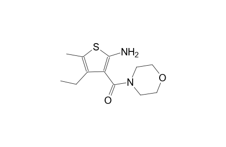 4-ethyl-5-methyl-3-(4-morpholinylcarbonyl)-2-thiophenamine