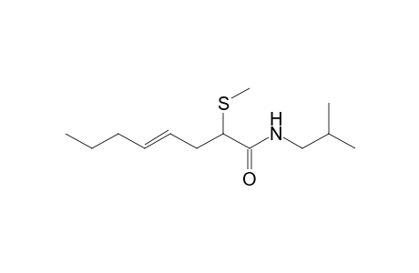 2-(Methylthio)-4-octenoic isobutyl amide