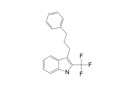 2-(TRIFLUOROMETHYL)-3-(3-PHENYLPROPYL)-INDOLE