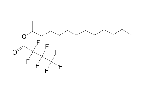 2-Heptafluorobutyroxytridecane