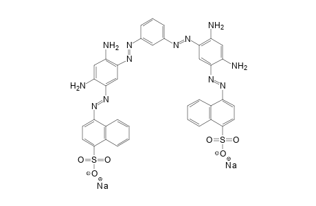 1-Naphthalenesulfonic acid, 4,4'-m-phenylenebis[azo(4,6-diamino-m-phenylene)azo]di-, disodium salt