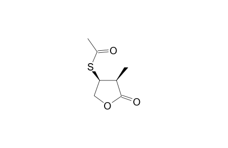 cis-4-Acetylthio-3-methyl-4,5-dihydro-2(3H)-furanone