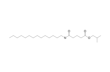 Glutaric acid, monoamide, N-tetradecyl-, isobutyl ester