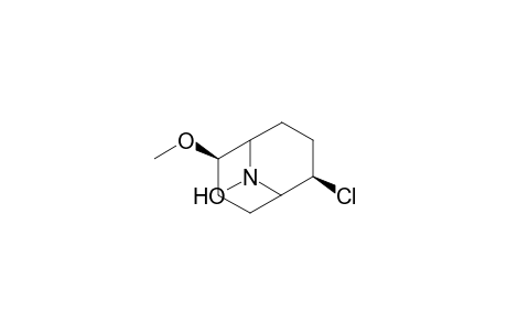 9-Azabicyclo[3.3.1]nonane, 2-chloro-9-hydroxy-6-methoxy-, (2-exo,6-endo)-