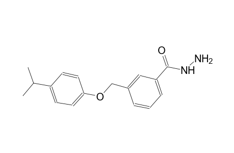 3-[(4-isopropylphenoxy)methyl]benzohydrazide