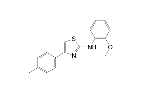 N-(2-methoxyphenyl)-4-(4-methylphenyl)-1,3-thiazol-2-amine