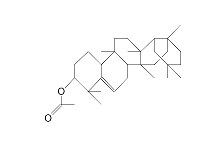 3.beta.-Acetoxy-glutin-5-ene