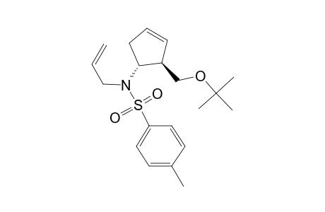 4-Methyl-N-[(1R,2R)-2-[(2-methylpropan-2-yl)oxymethyl]-1-cyclopent-3-enyl]-N-prop-2-enylbenzenesulfonamide