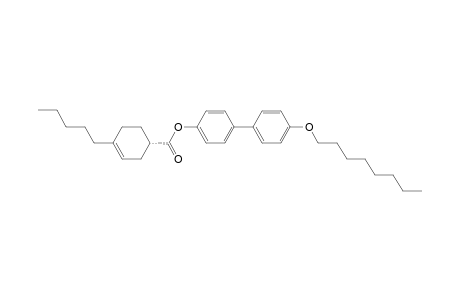 (S)-(-)-4'-(4"-Octoxybiphenyl) 4-Pentyl-3-cyclohexene-1-carboxylate