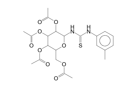 1-DEOXY-1-[3-(M-TOLYL)-2-THIOUREIDO]-B-D-GLUCOPYRANOSE 2,3,4,6-