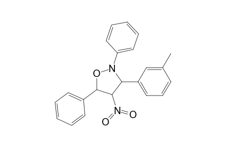 Isoxazolidine, 3-(3-methylphenyl)-4-nitro-2,5-diphenyl-