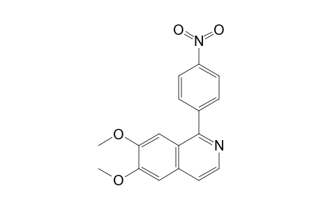 6,7-Dimethoxy-1-(4-nitrophenyl)isoquinoline