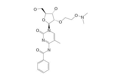 N(4)-BENZOYL-2'-O-[2-[(N,N-DIMETHYLAMINO)-OXY]-ETHYL]-5-METHYL-CYTIDINE