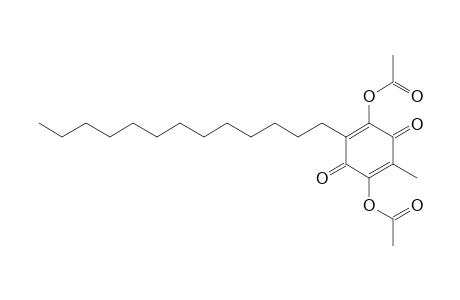 2,5-DIACETOXY-6-METHYL-3-TRIDECYL-1,4-BENZOQUINONE