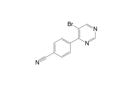 4-(5-Bromopyrimidin-4'-yl)-benzonitrile