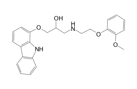 1-(9H-Carbazol-1-yloxy)-3-{[2-(2-methoxyphenoxy)ethyl]-amino}-2-propanol
