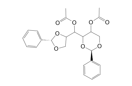 D-Mannitol, 1,2:5,6-bis-O-(phenylmethylene)-, diacetate, [1(R),5(R)]-