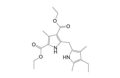 Diethyl 5-[(4-ethyl-3,5-dimethyl-1H-pyrrol-2-yl)methyl]-3-methyl-1H-pyrrole-2,4-dicarboxylate
