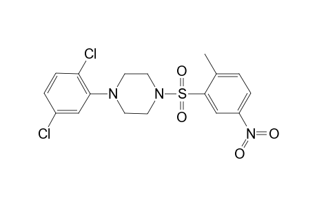 1-(2,5-dichlorophenyl)-4-(2-methyl-5-nitro-phenyl)sulfonyl-piperazine
