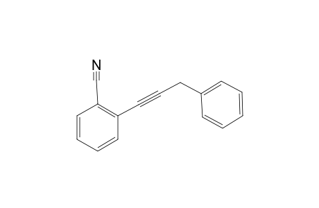 2-(3-Phenyl-1-propynyl)benzeonitrile