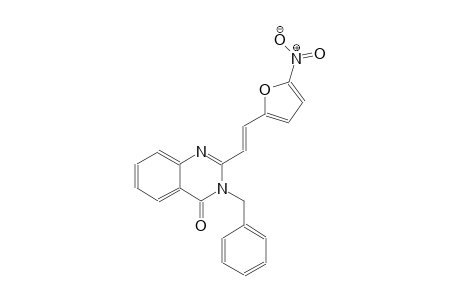 3-benzyl-2-[(E)-2-(5-nitro-2-furyl)ethenyl]-4(3H)-quinazolinone