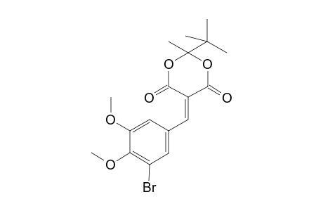 5-(3-Bromo-4,5-dimethoxy-benzylidene)-2-tert-butyl-2-methyl-[1,3]dioxane-4,6-dione