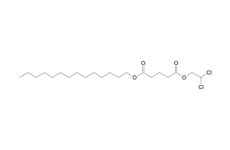 Glutaric acid, 2,2-dichloroethyl tetradecyl ester